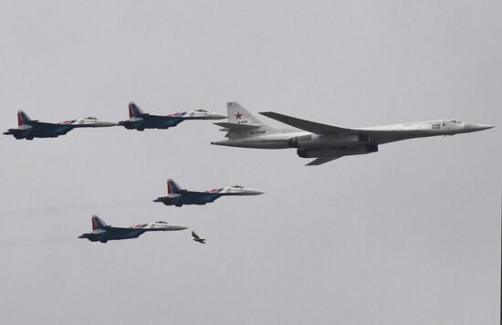 Russia Victory Day Parade Air Segment