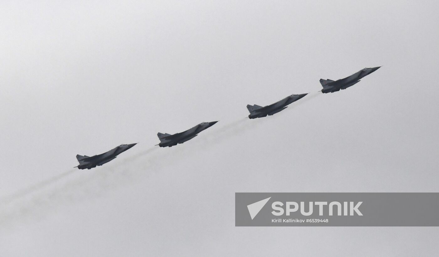 Russia Victory Day Parade Air Segment