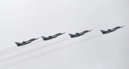 Russia Victory Day Parade Air Segment
