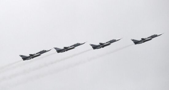 Russia Victory Day Parade Air Segment