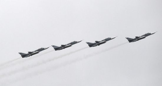 Russia Victory Day Parade Air Segment