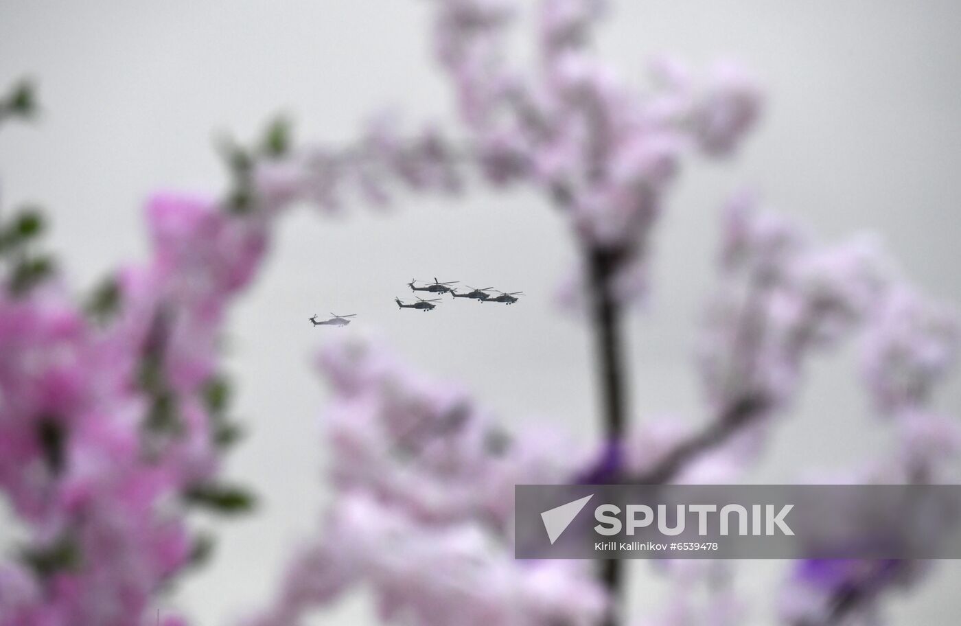 Russia Victory Day Parade Air Segment