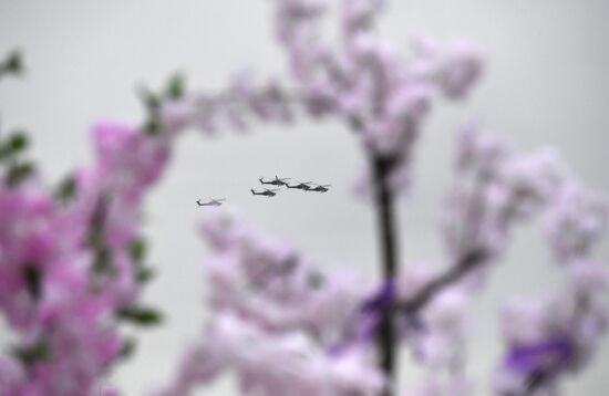 Russia Victory Day Parade Air Segment