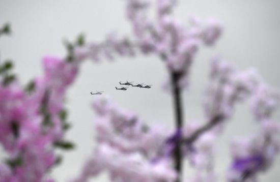 Russia Victory Day Parade Air Segment