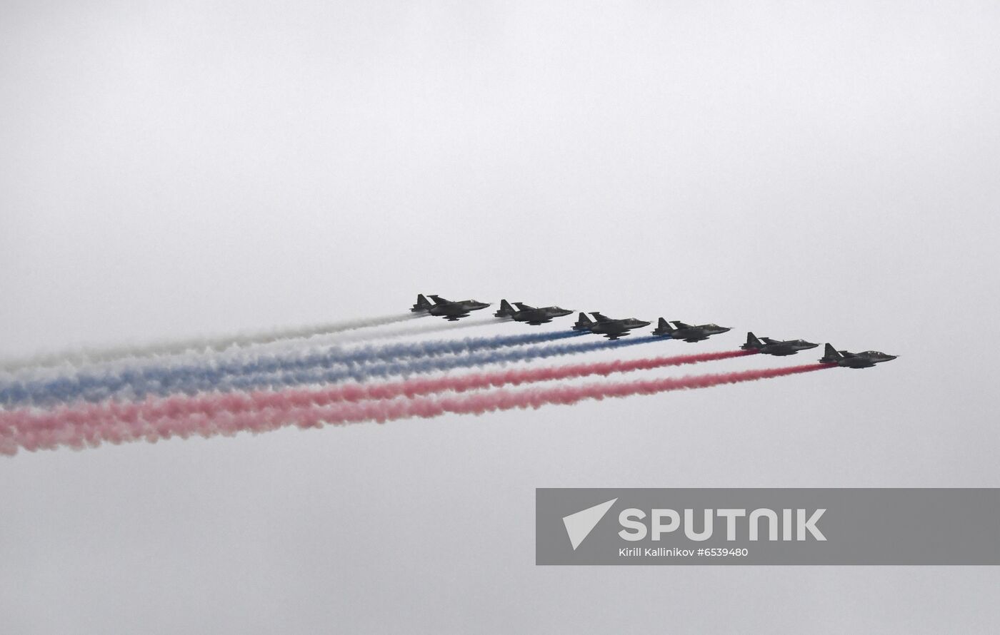 Russia Victory Day Parade Air Segment