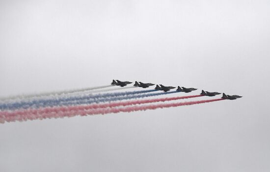 Russia Victory Day Parade Air Segment