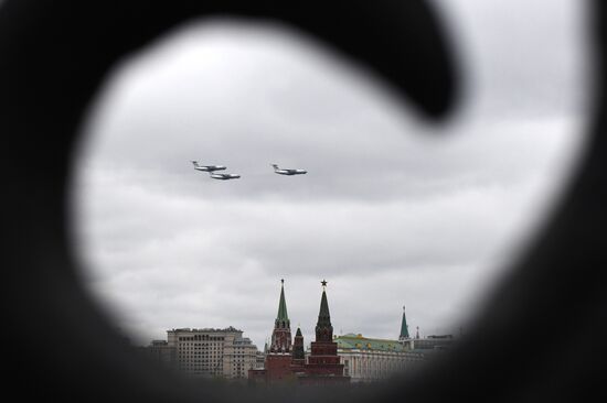 Russia Victory Day Parade Air Segment