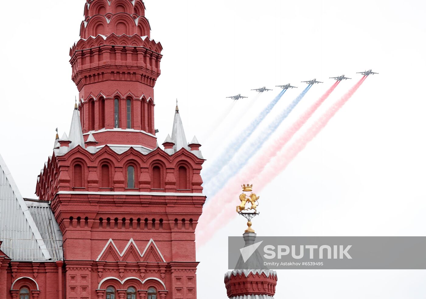 Russia Victory Day Parade Air Segment
