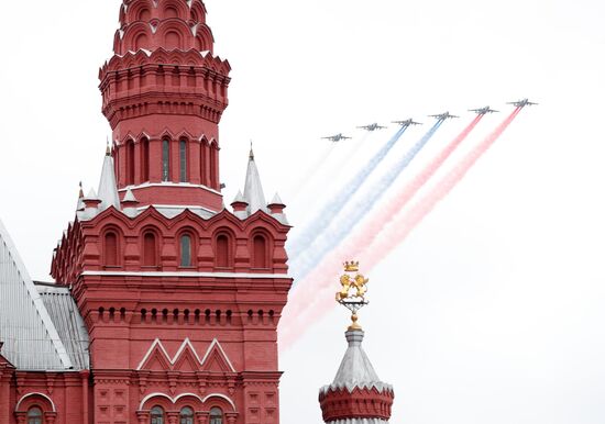Russia Victory Day Parade Air Segment