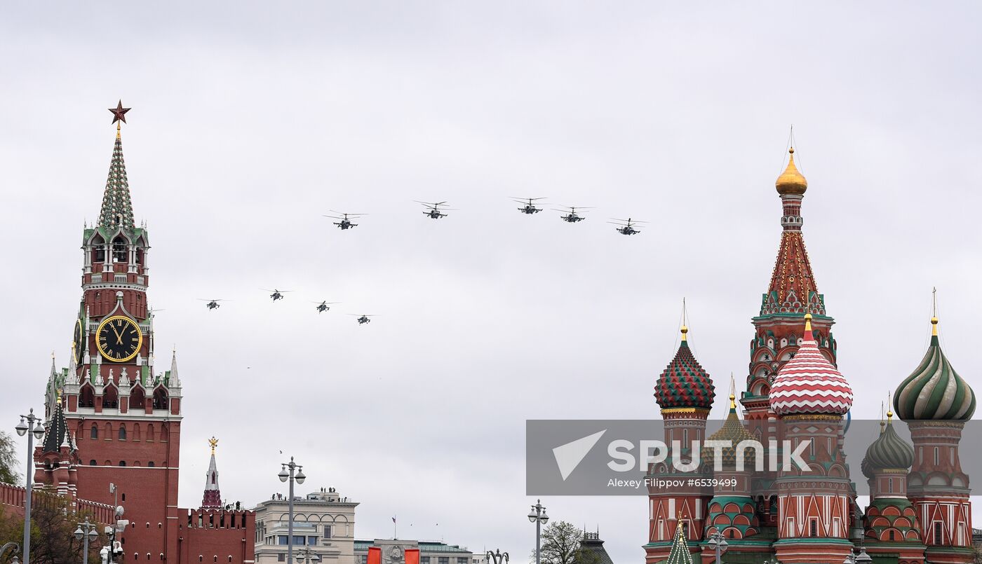 Russia Victory Day Parade Air Segment