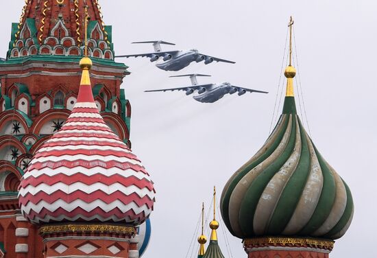 Russia Victory Day Parade Air Segment