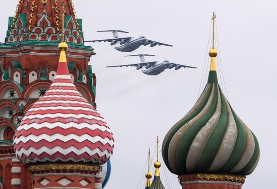 Russia Victory Day Parade Air Segment