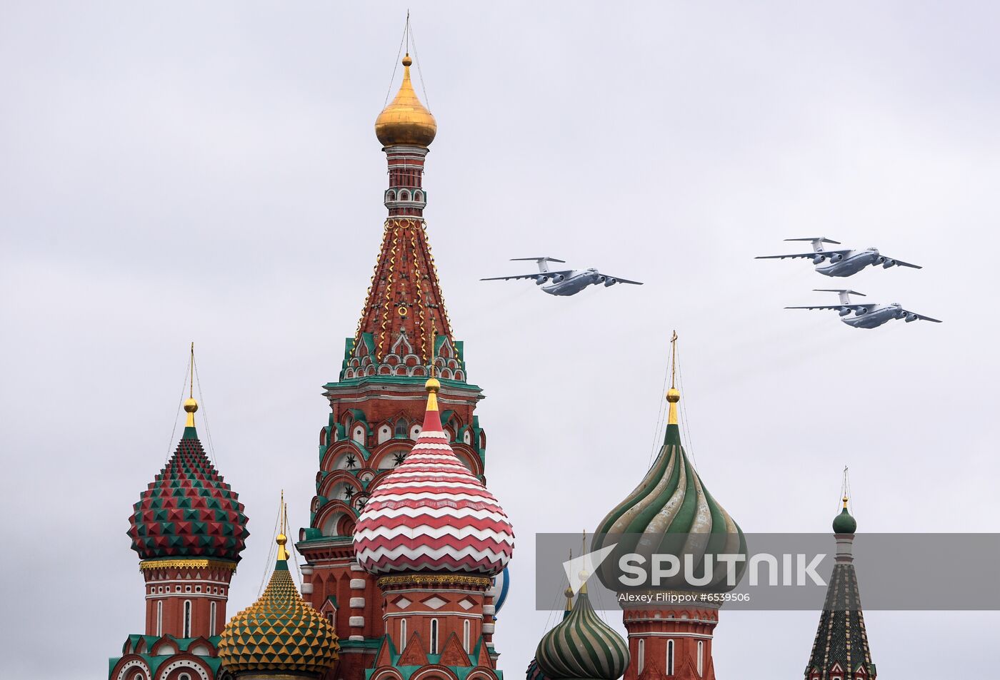 Russia Victory Day Parade Air Segment