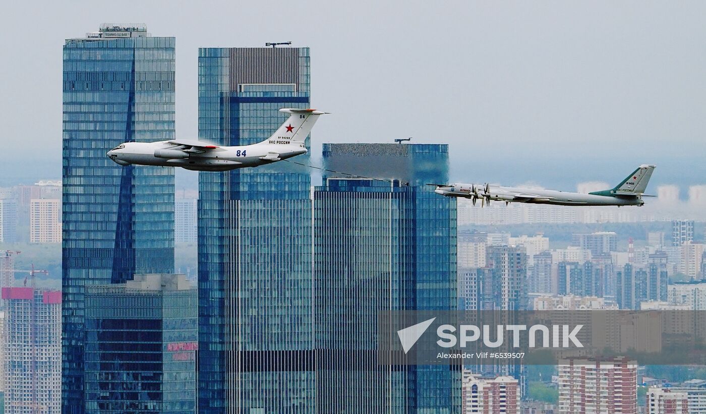 Russia Victory Day Parade Air Segment