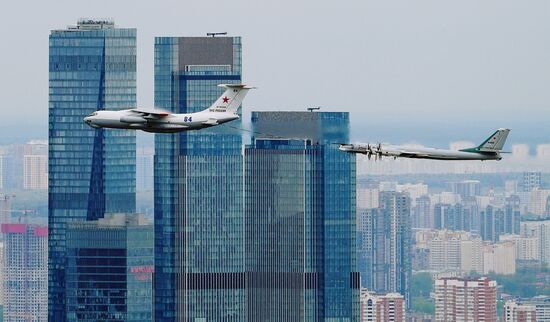 Russia Victory Day Parade Air Segment