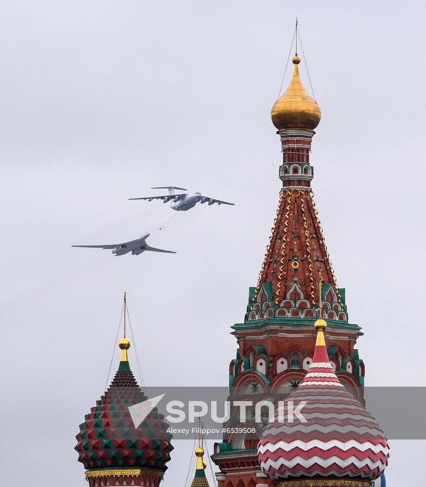 Russia Victory Day Parade Air Segment