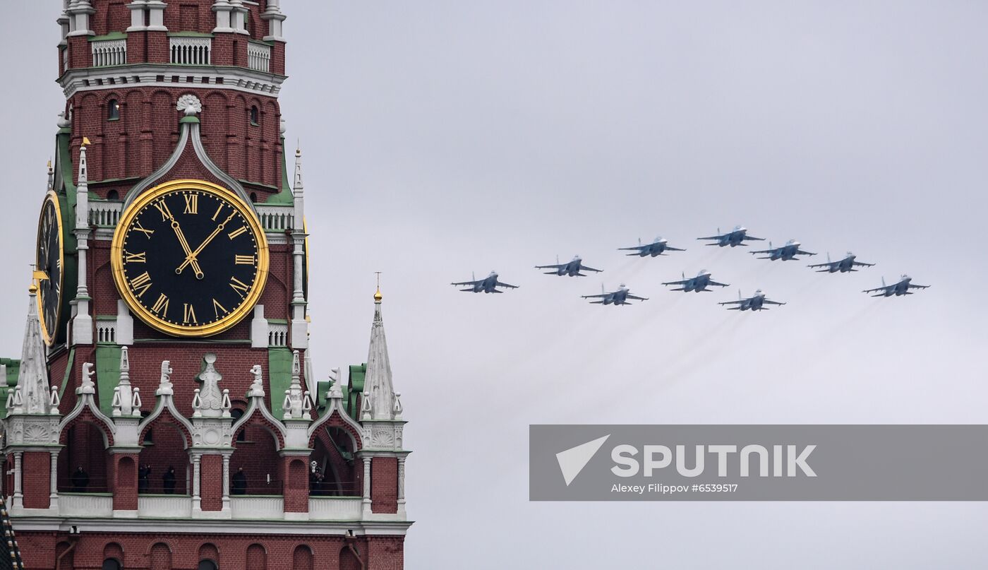 Russia Victory Day Parade Air Segment