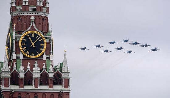 Russia Victory Day Parade Air Segment