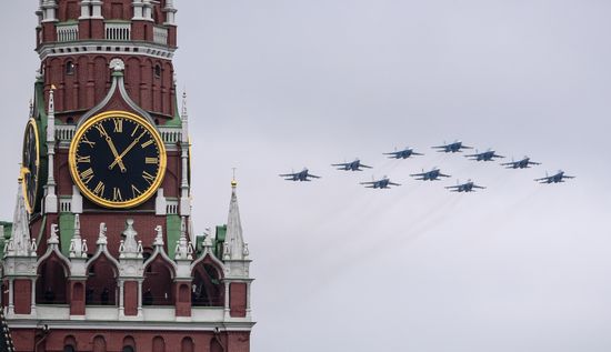 Russia Victory Day Parade Air Segment