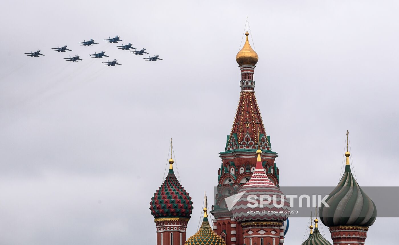 Russia Victory Day Parade Air Segment