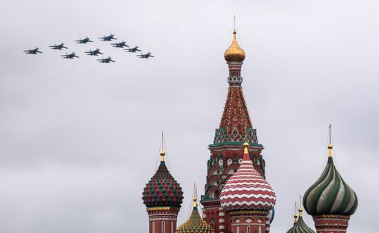 Russia Victory Day Parade Air Segment