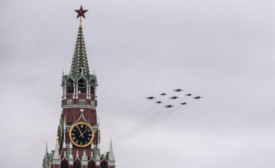 Russia Victory Day Parade Air Segment