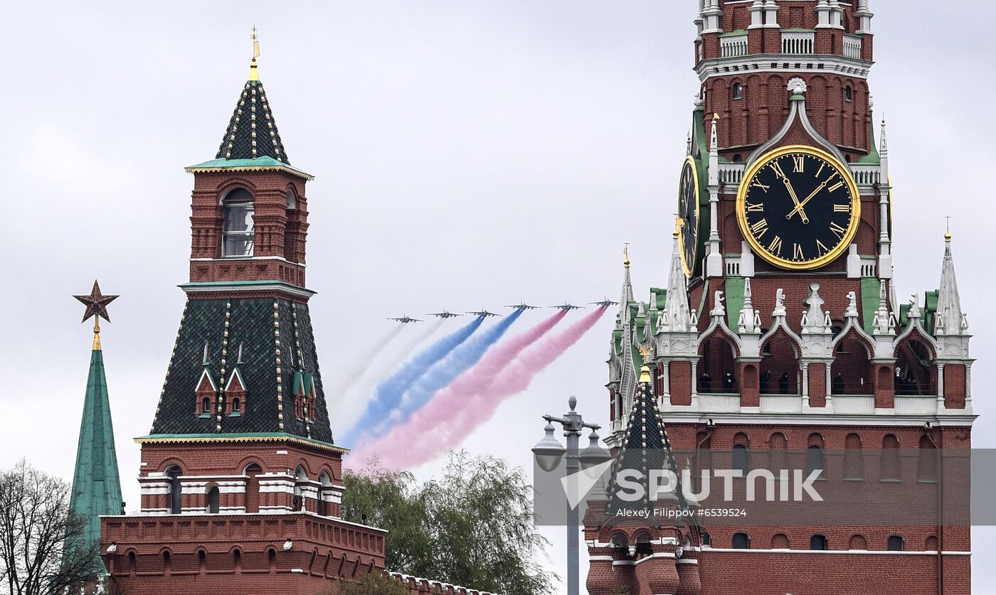 Russia Victory Day Parade Air Segment