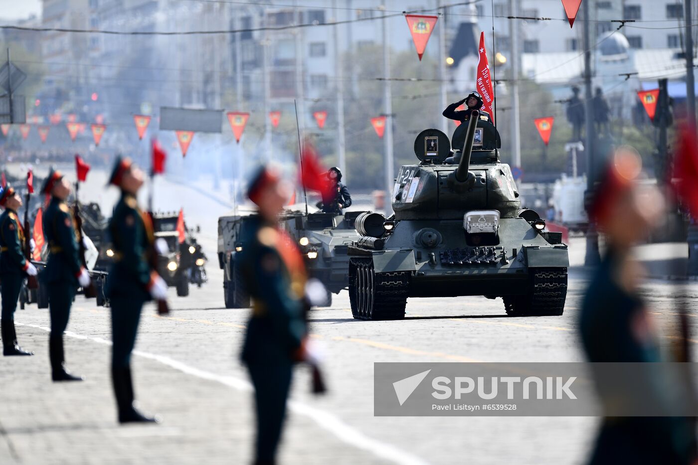 Russia Regions Victory Day Parade