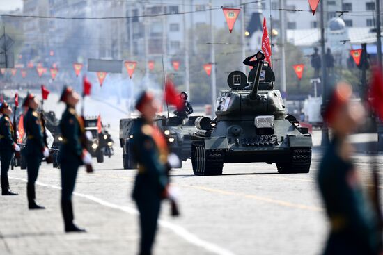 Russia Regions Victory Day Parade