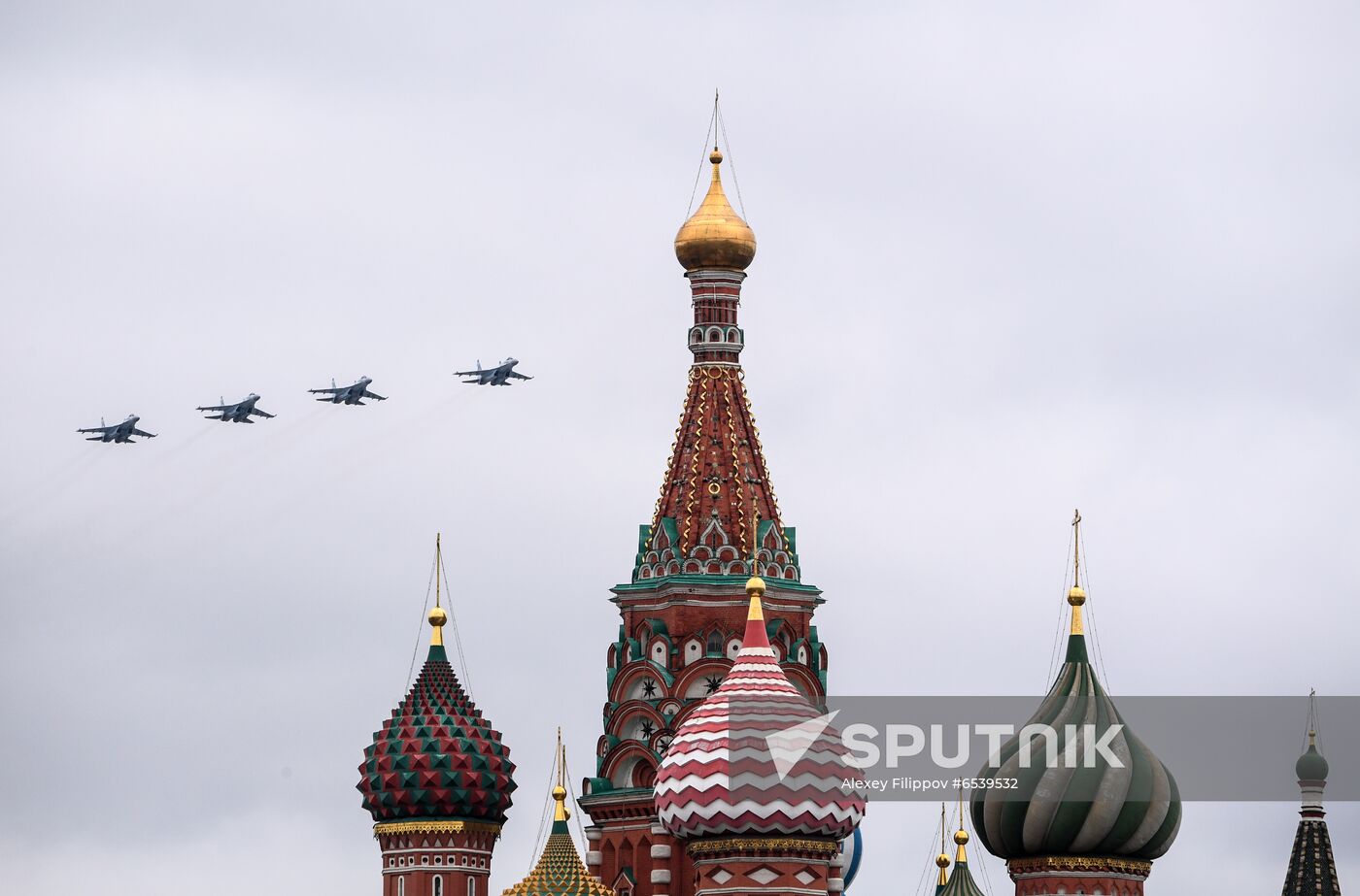 Russia Victory Day Parade Air Segment