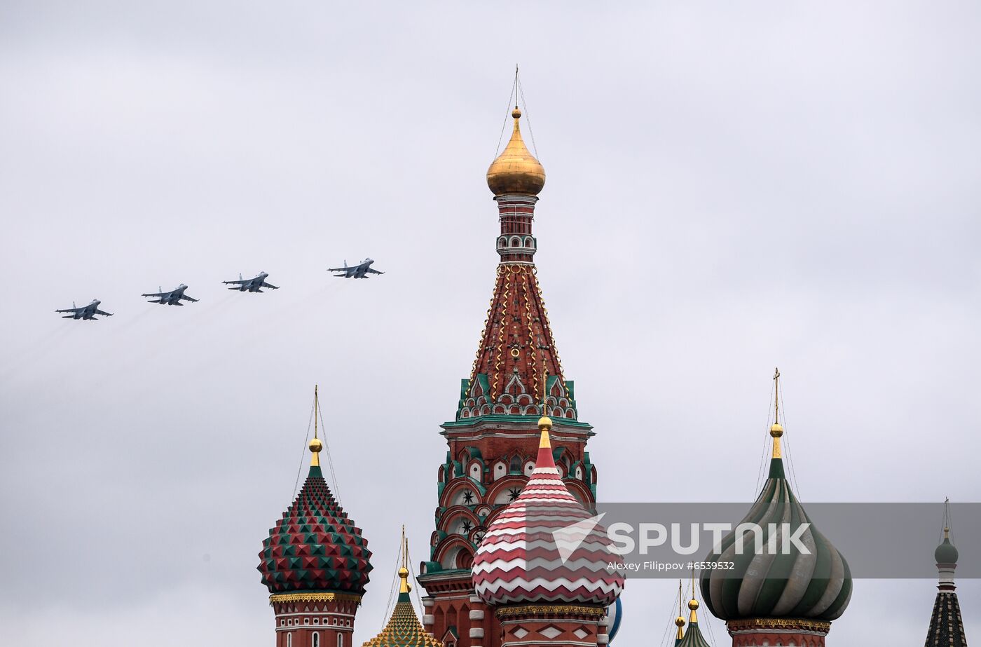 Russia Victory Day Parade Air Segment