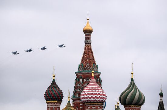 Russia Victory Day Parade Air Segment