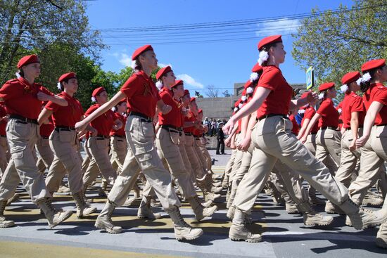 Russia Regions Victory Day Parade