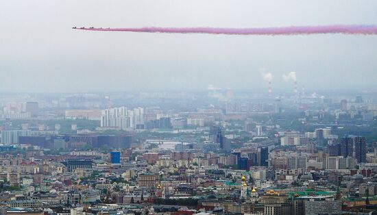 Russia Victory Day Parade Air Segment