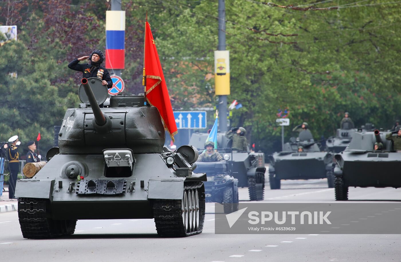 Russia Regions Victory Day Parade