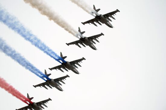 Russia Victory Day Parade Air Segment