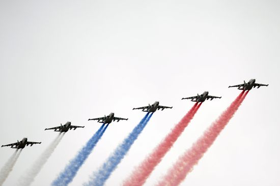 Russia Victory Day Parade Air Segment