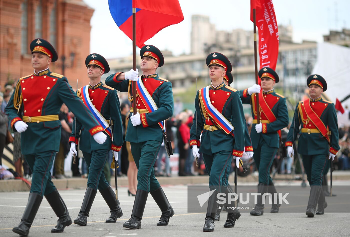 Russia Regions Victory Day Parade