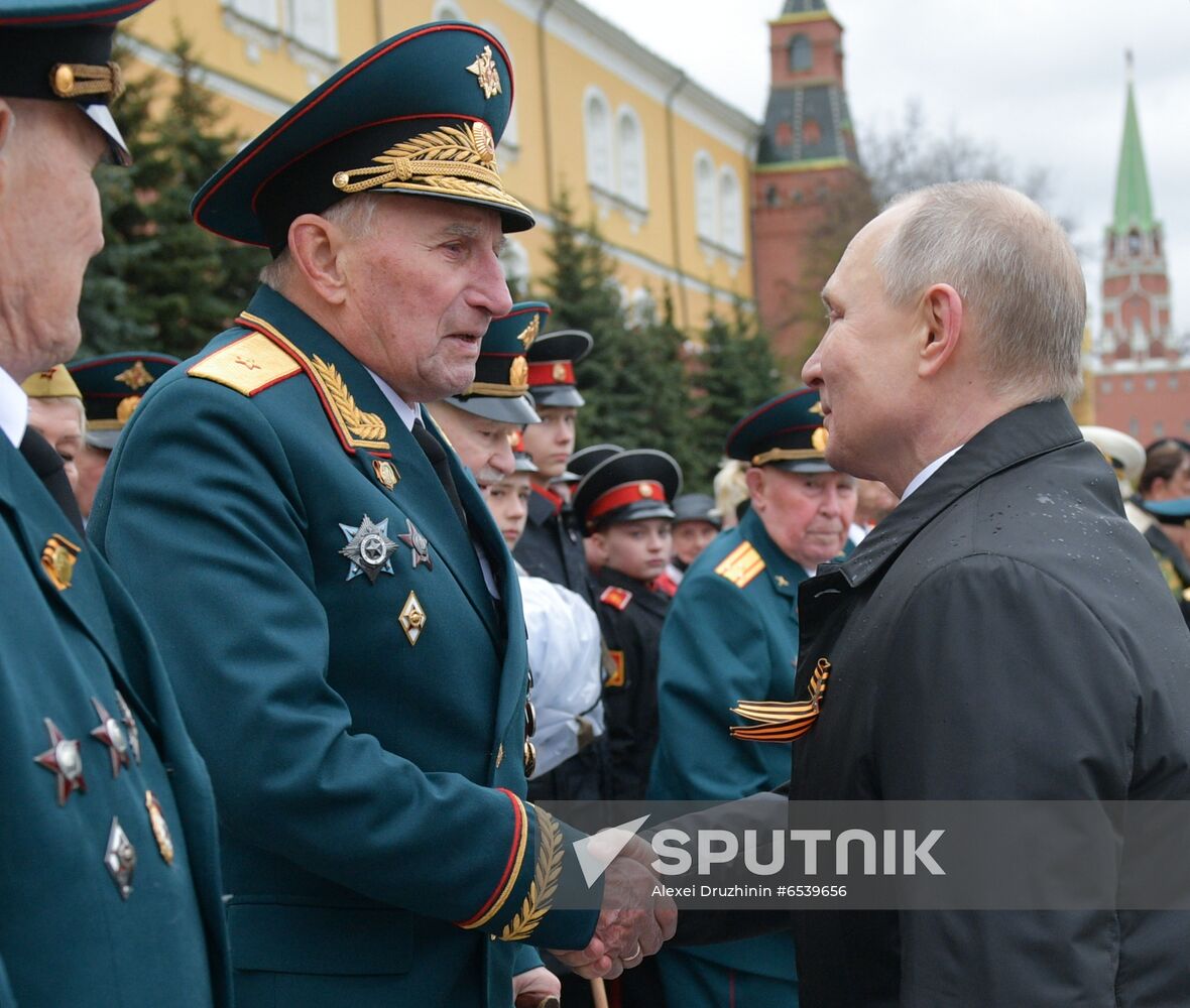 Russia Putin Victory Day Parade