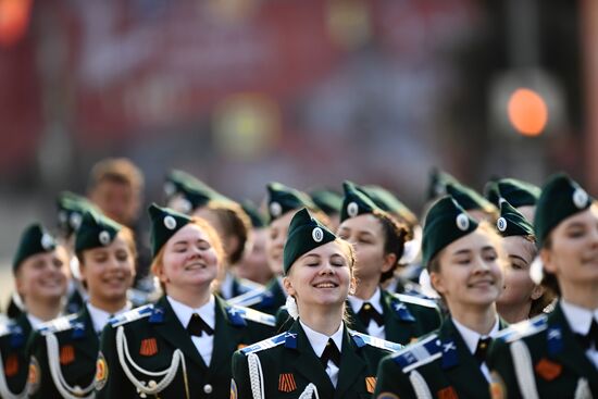 Russia Regions Victory Day Parade