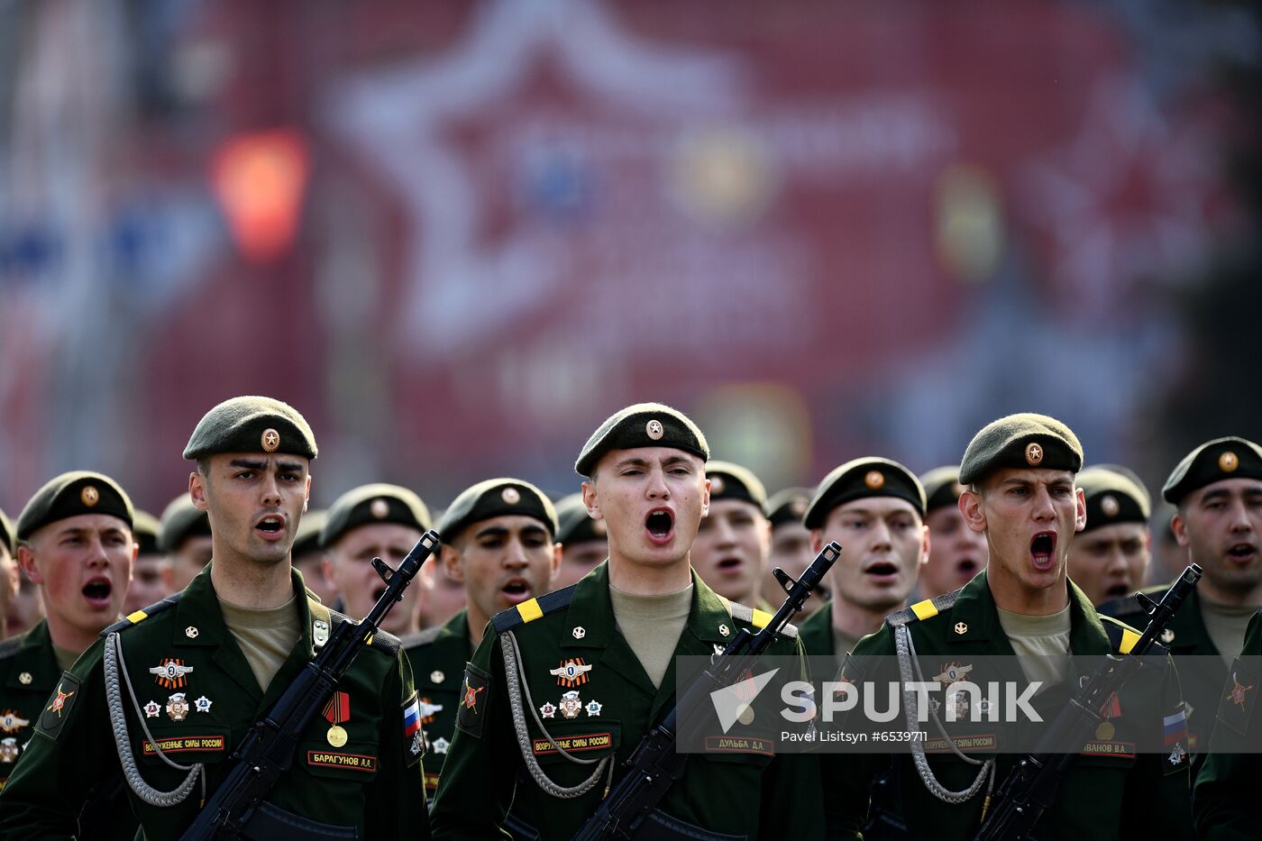 Russia Regions Victory Day Parade