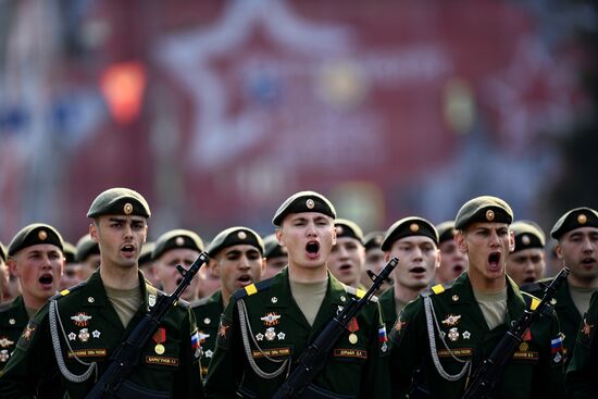 Russia Regions Victory Day Parade