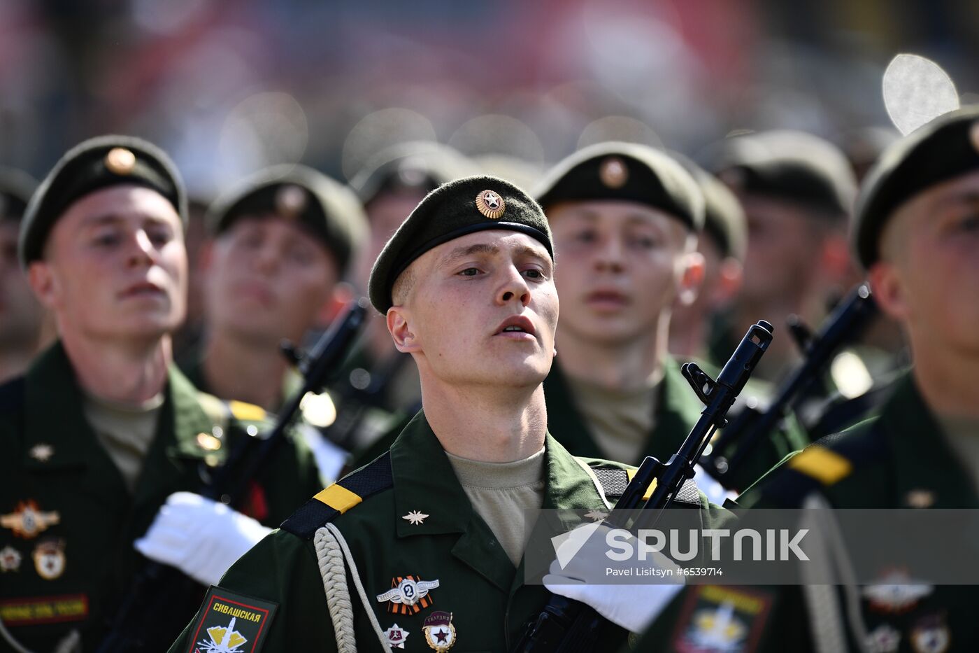 Russia Regions Victory Day Parade