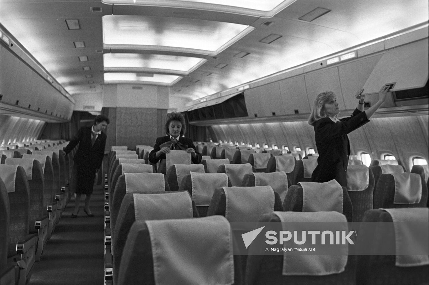 Winner of international flight attendant contest Svetlana Zenkina
