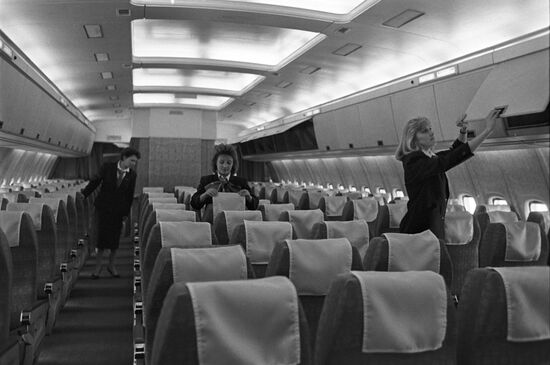 Winner of international flight attendant contest Svetlana Zenkina