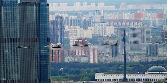 Russia Victory Day Parade Air Segment