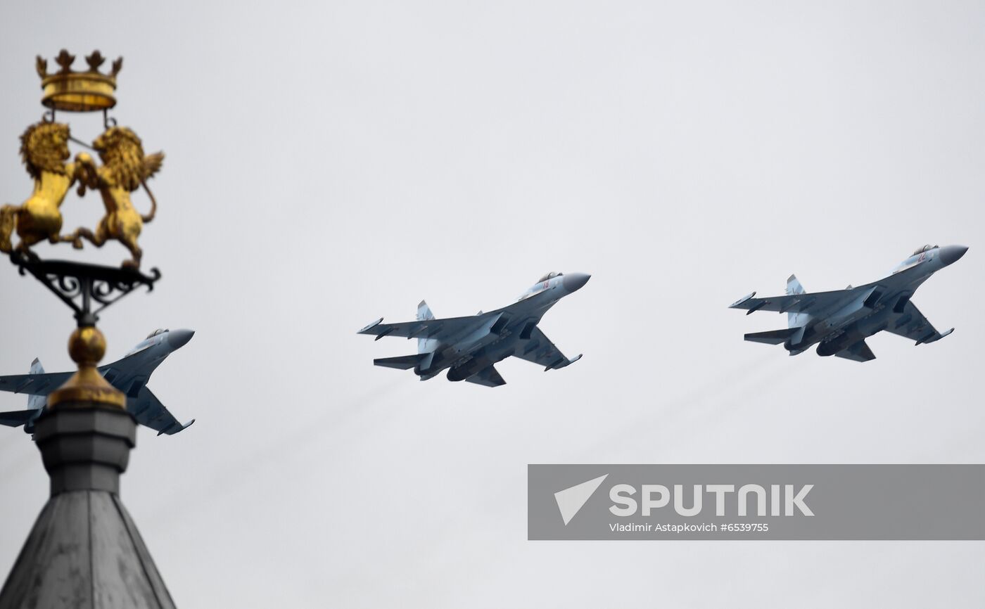 Russia Victory Day Parade Air Segment
