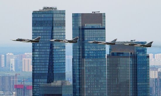 Russia Victory Day Parade Air Segment