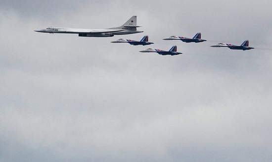 Russia Victory Day Parade Air Segment