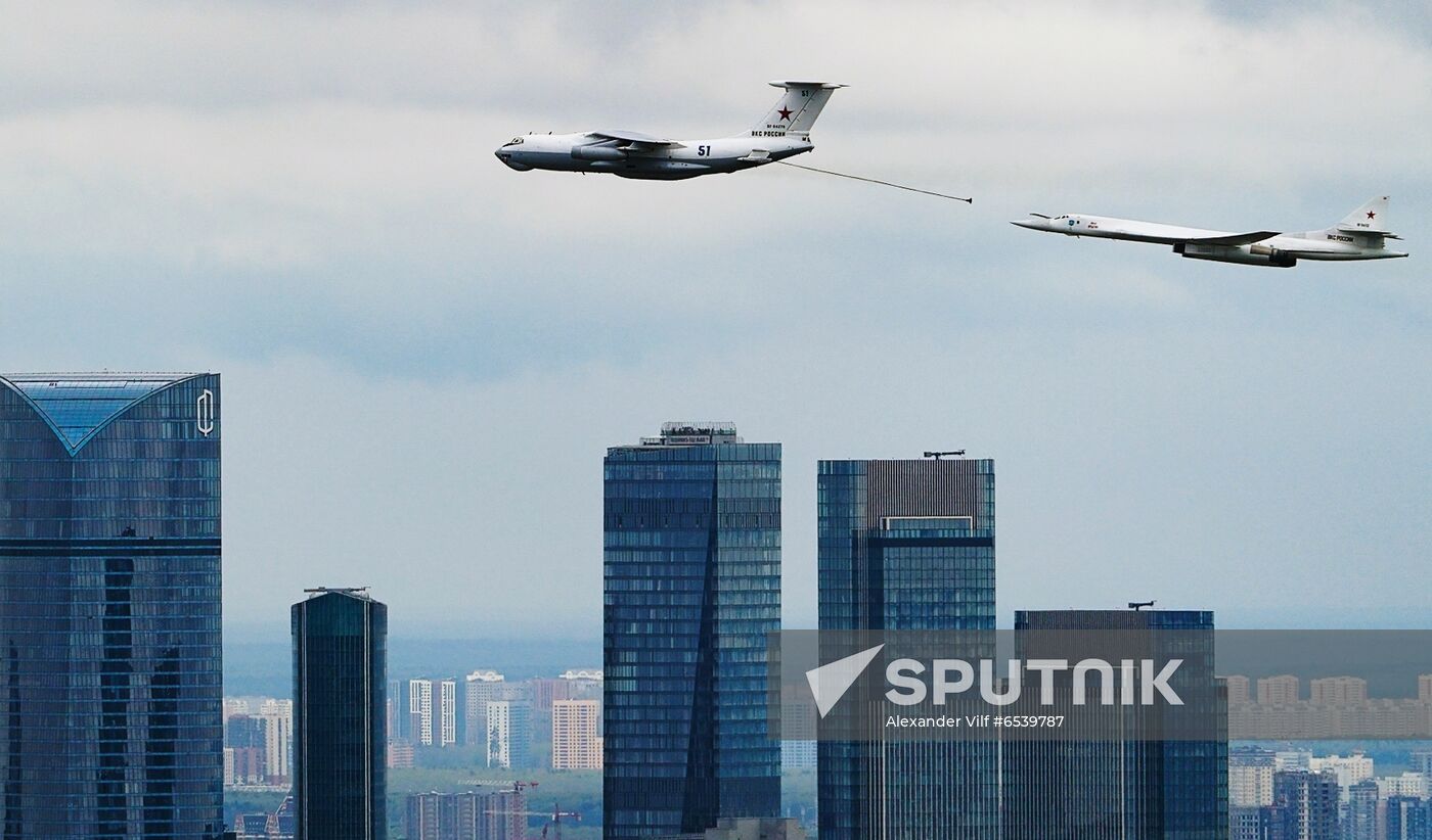 Russia Victory Day Parade Air Segment